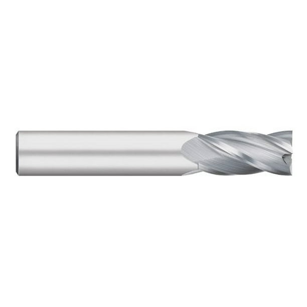 4 Length Single 7/16 Diameter Carbide End Mill Uncoated 4 Flute 4 Length Single 7/16 Diameter Carbide End Mill Uncoated 4 Flute
